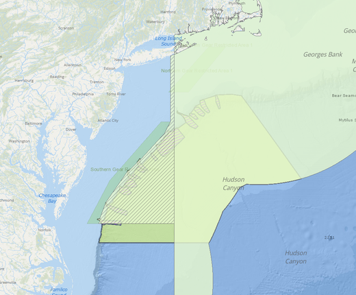 Summer Flounder Commercial Mesh Size Exemptions Framework/Addendum Map Now in Fishing Theme