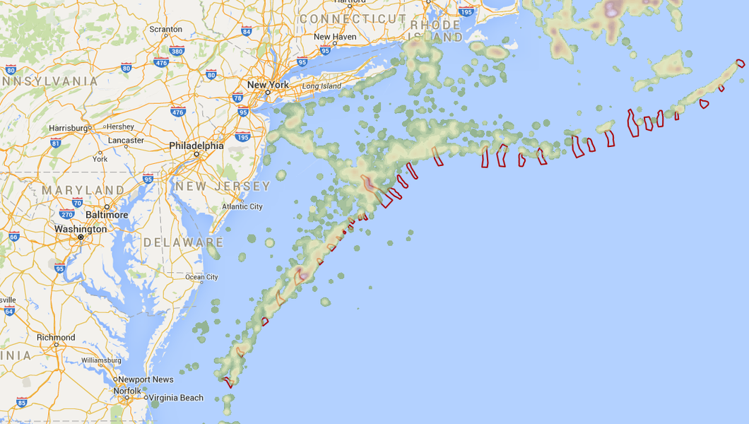 Communities at sea and canyons