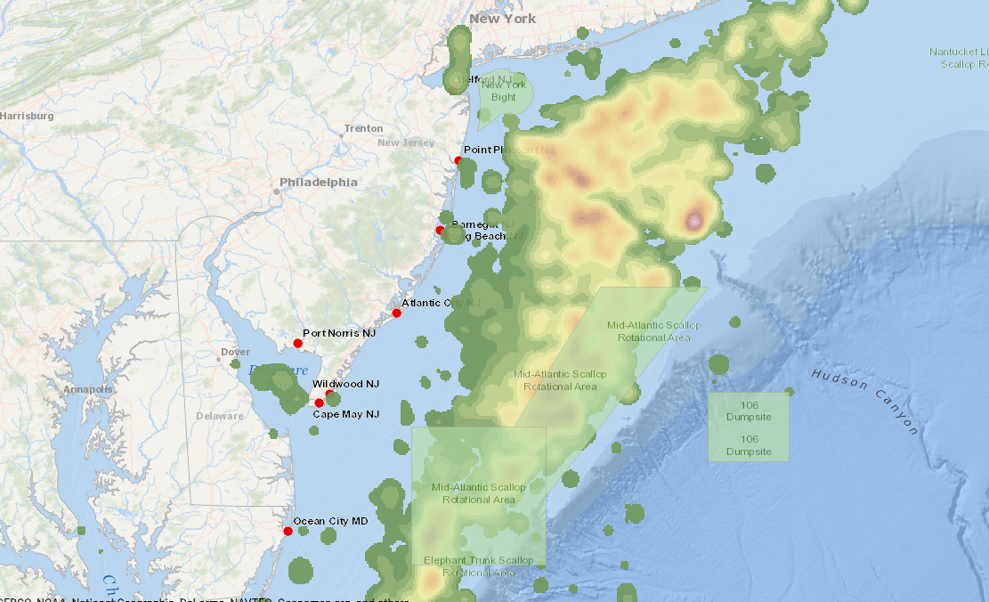 dredgte and mgmt areas