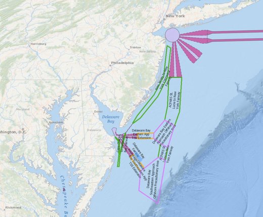 View Recommendations from Coast Guard N.J. Seacoast Port Access Route Study
